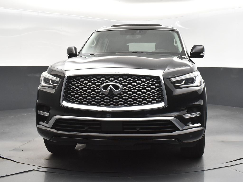 2019 Black Obsidian INFINITI QX80 LUXE RWD SUV