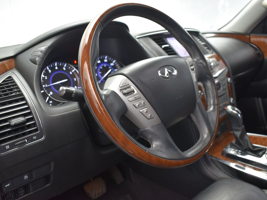 2019 Black Obsidian INFINITI QX80 LUXE RWD SUV