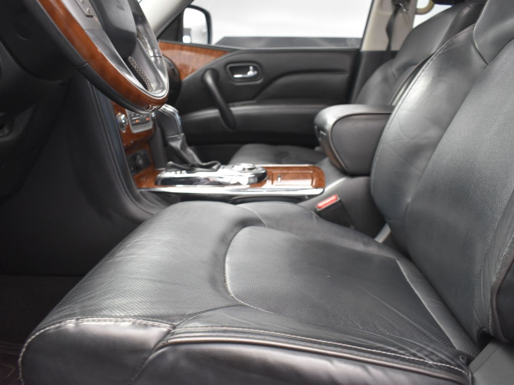 2019 Black Obsidian INFINITI QX80 LUXE RWD SUV
