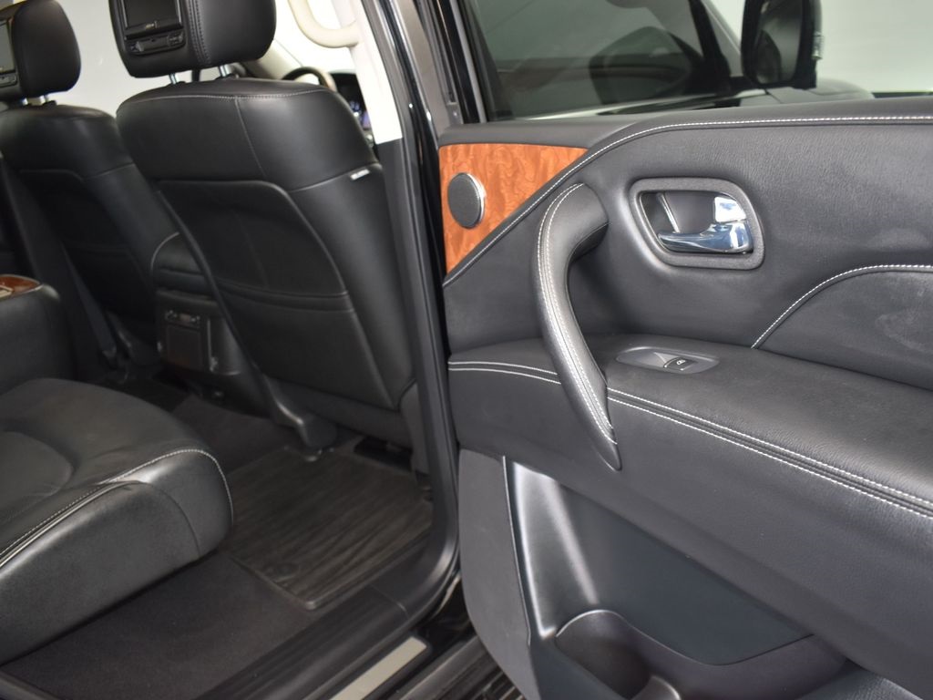 2019 Black Obsidian INFINITI QX80 LUXE RWD SUV
