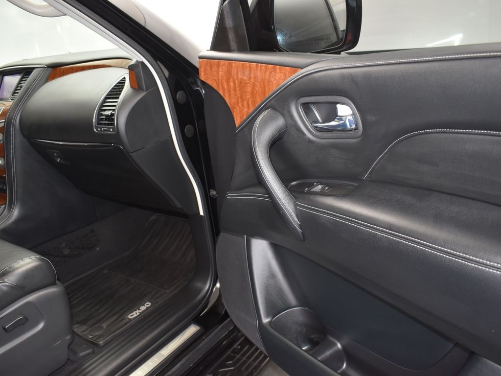 2019 Black Obsidian INFINITI QX80 LUXE RWD SUV