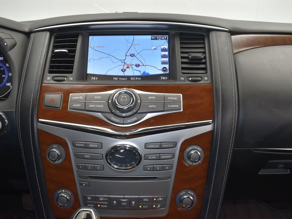 2019 Black Obsidian INFINITI QX80 LUXE RWD SUV