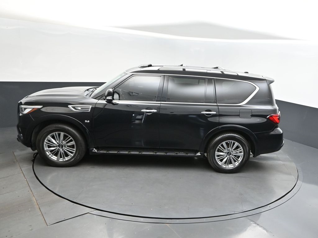 2019 Black Obsidian INFINITI QX80 LUXE RWD SUV
