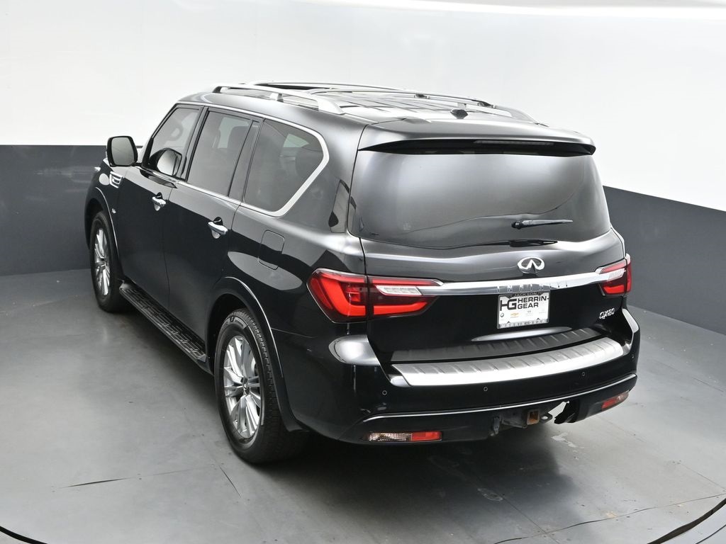 2019 Black Obsidian INFINITI QX80 LUXE RWD SUV