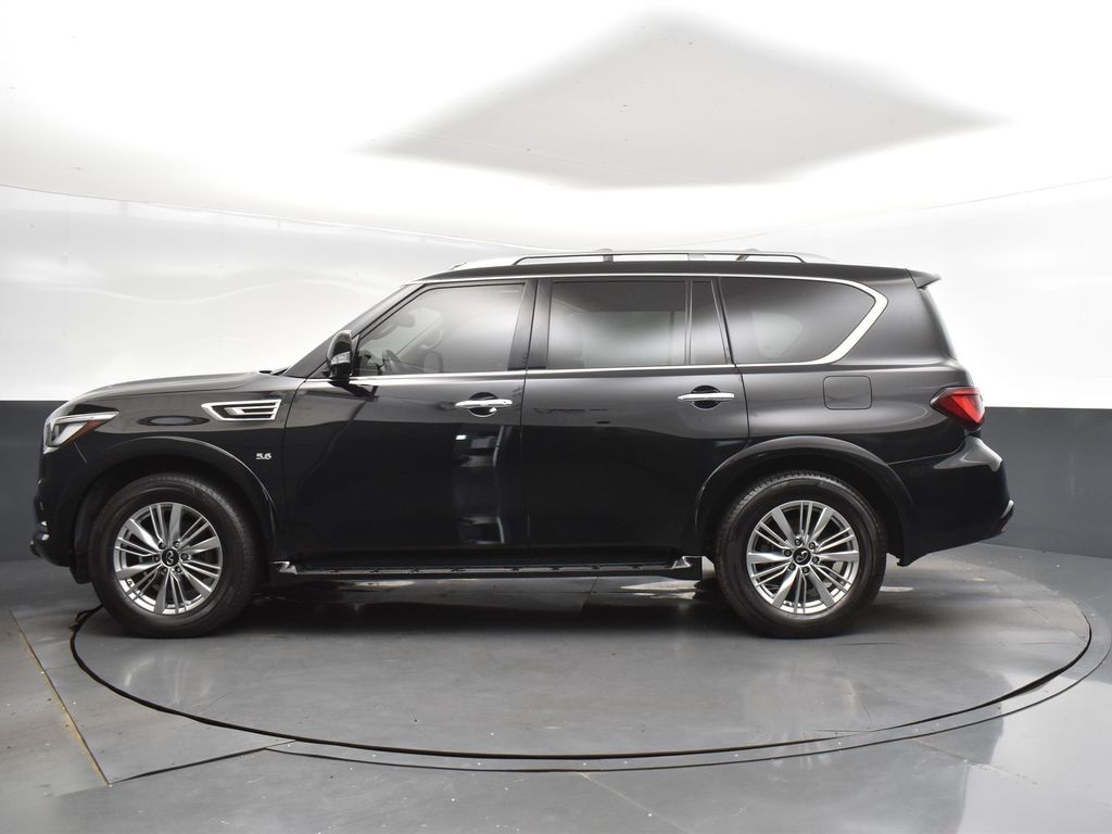 2019 Black Obsidian INFINITI QX80 LUXE RWD SUV