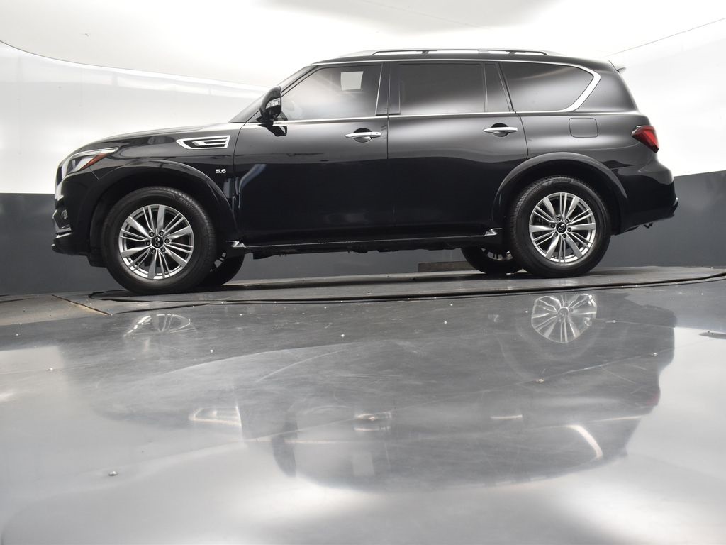 2019 Black Obsidian INFINITI QX80 LUXE RWD SUV