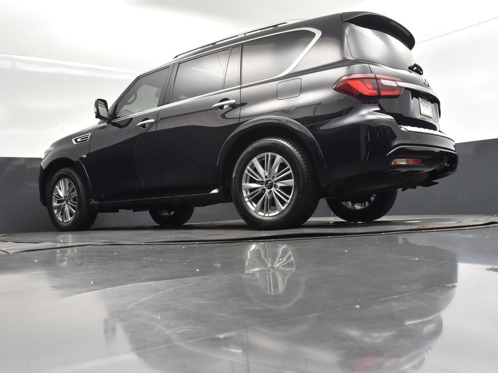 2019 Black Obsidian INFINITI QX80 LUXE RWD SUV