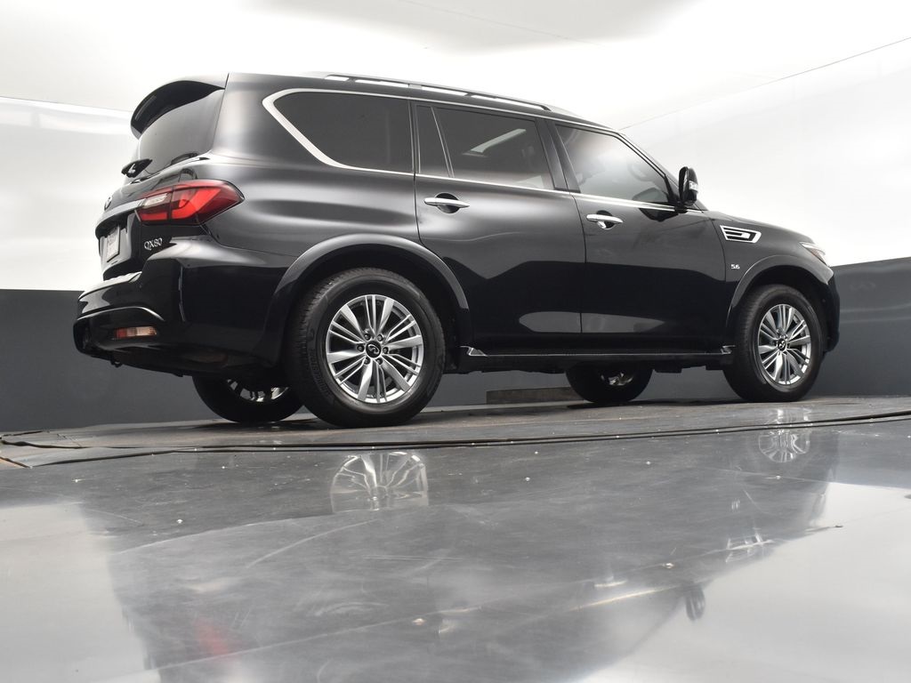 2019 Black Obsidian INFINITI QX80 LUXE RWD SUV