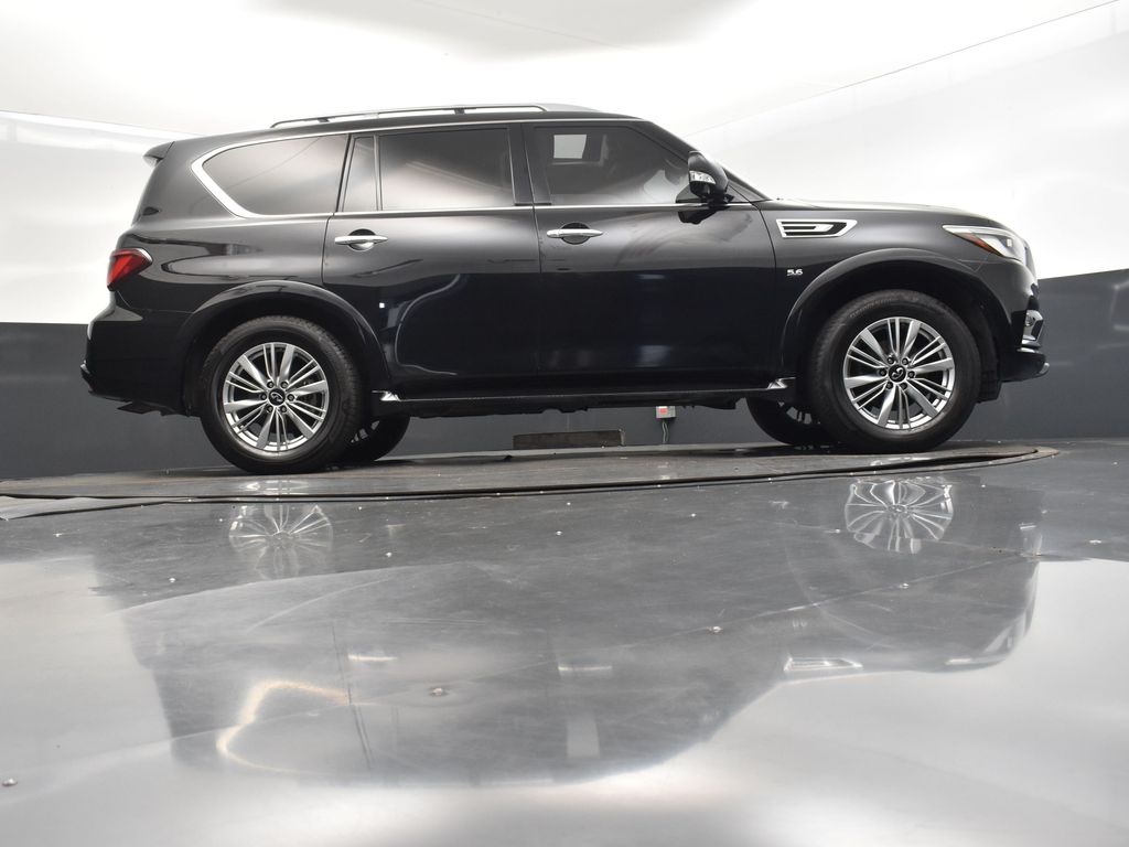 2019 Black Obsidian INFINITI QX80 LUXE RWD SUV