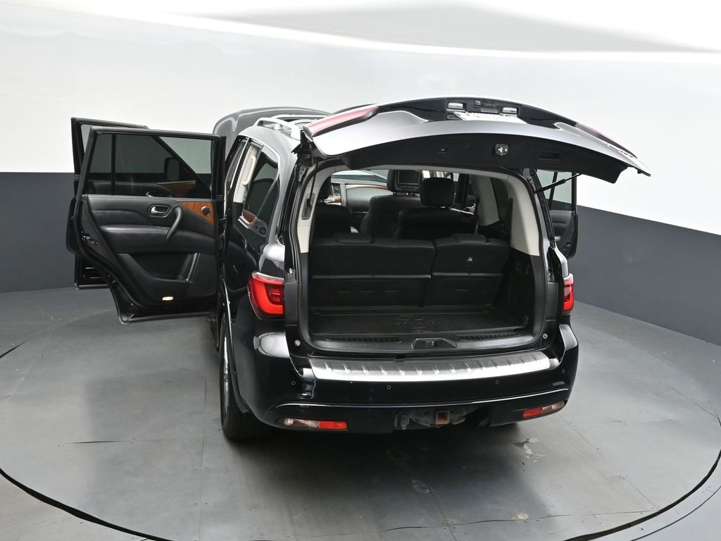 2019 Black Obsidian INFINITI QX80 LUXE RWD SUV