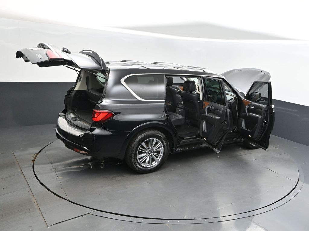 2019 Black Obsidian INFINITI QX80 LUXE RWD SUV