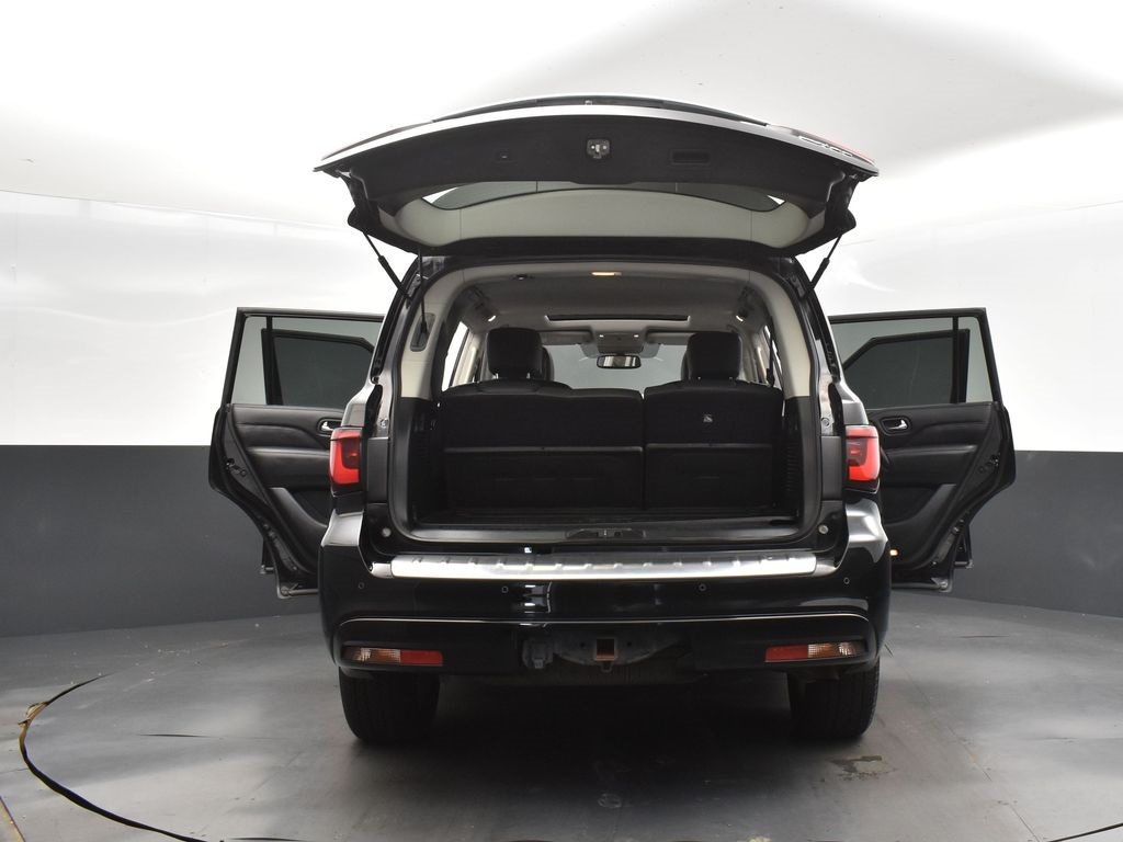 2019 Black Obsidian INFINITI QX80 LUXE RWD SUV