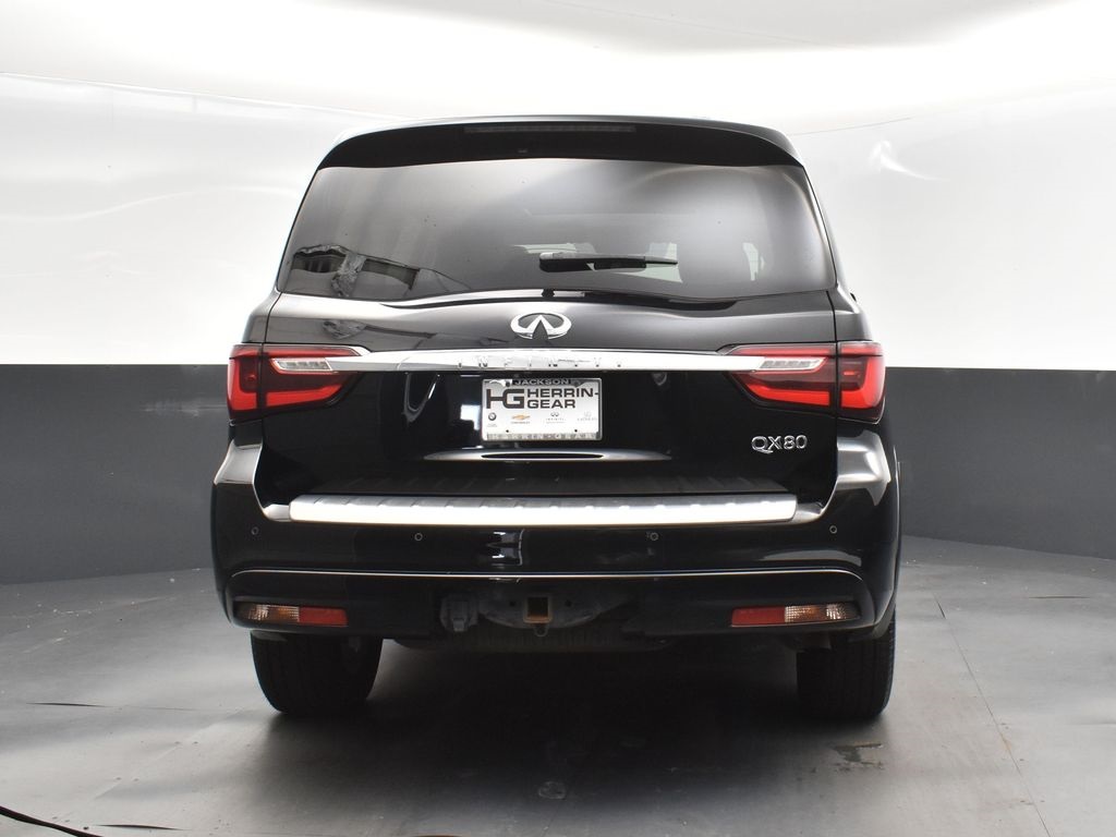 2019 Black Obsidian INFINITI QX80 LUXE RWD SUV