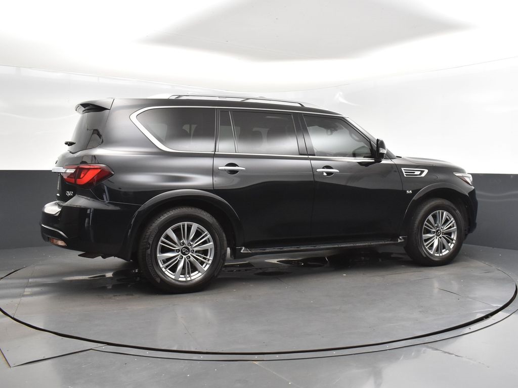 2019 Black Obsidian INFINITI QX80 LUXE RWD SUV