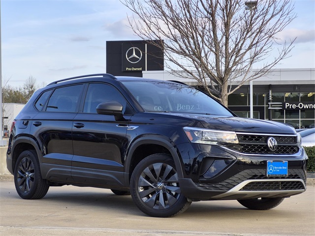 used 2023 Volkswagen Taos car, priced at $17,601