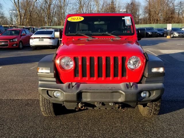 used 2018 Jeep Wrangler car, priced at $20,200