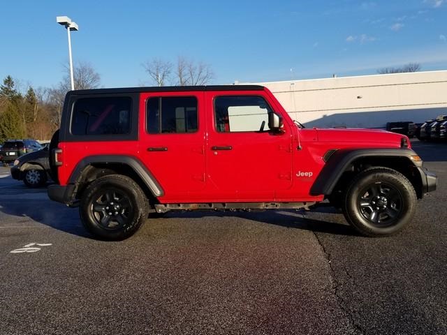 used 2018 Jeep Wrangler car, priced at $20,200