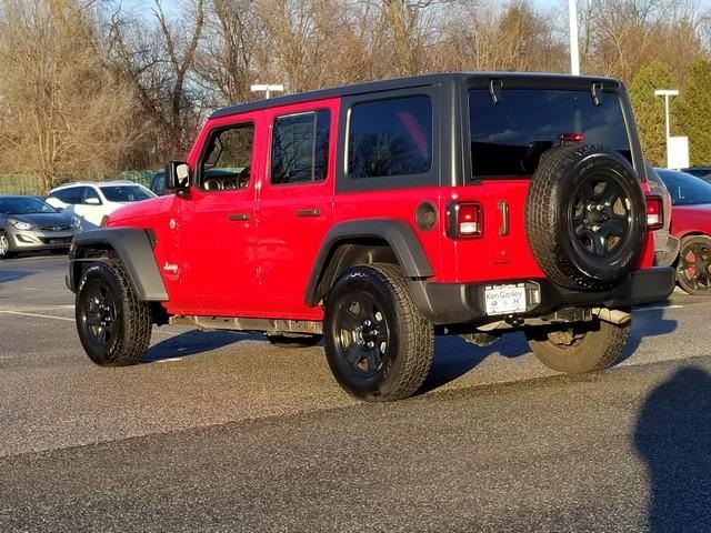 used 2018 Jeep Wrangler car, priced at $20,200