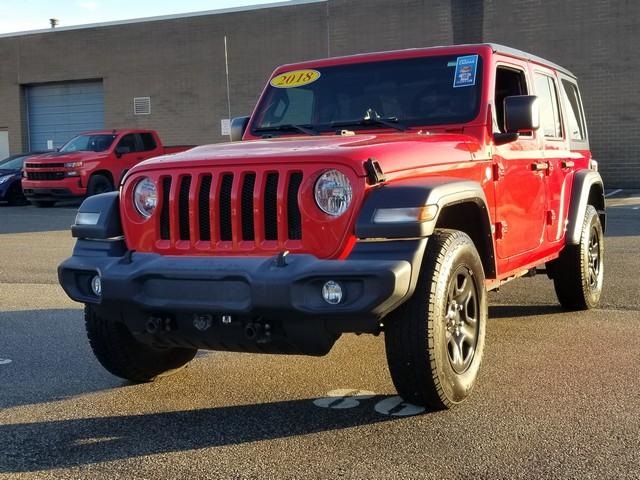 used 2018 Jeep Wrangler car, priced at $20,200