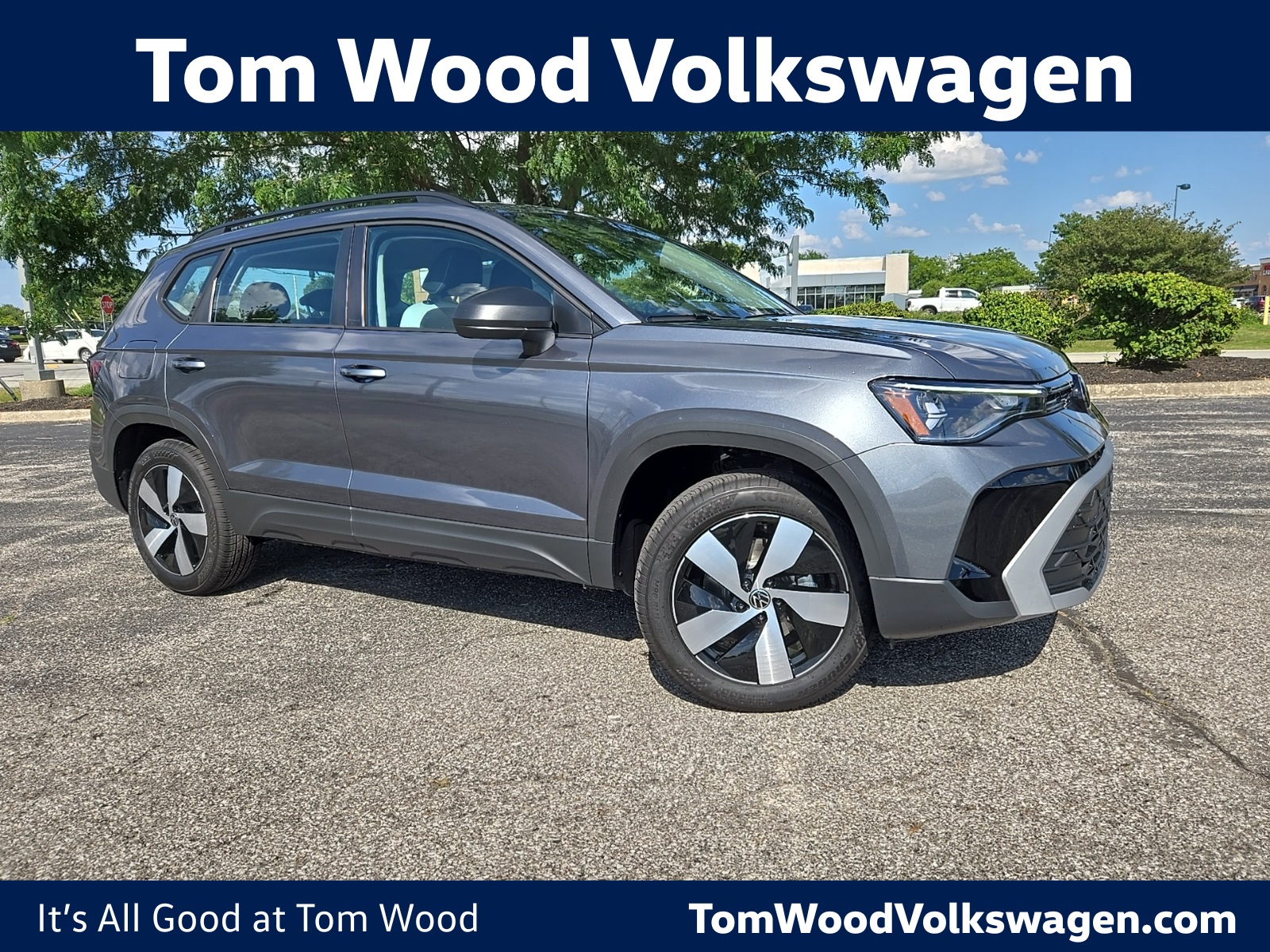 new 2025 Volkswagen Taos car, priced at $23,750