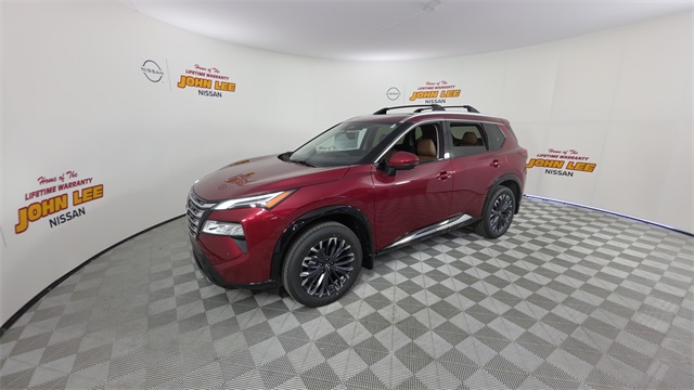 2025 Scarlet Ember Tintcoat Nissan Rogue Platinum SUV