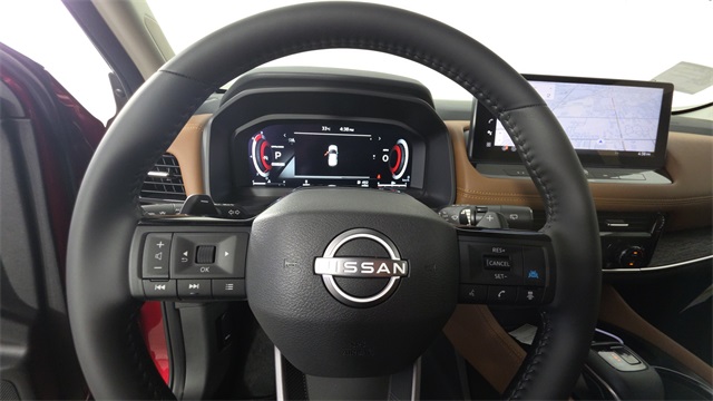 2025 Scarlet Ember Tintcoat Nissan Rogue Platinum FWD SUV