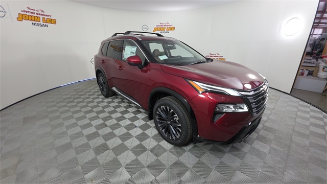 2025 Scarlet Ember Tintcoat Nissan Rogue Platinum FWD SUV