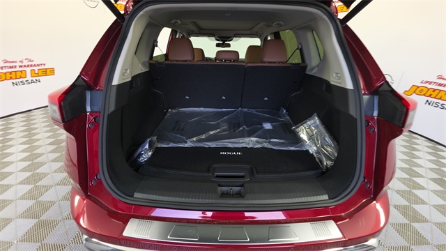 2025 Scarlet Ember Tintcoat Nissan Rogue Platinum FWD SUV