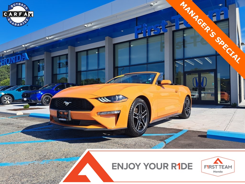 2020 Ford Mustang EcoBoost Convertible RWD 1