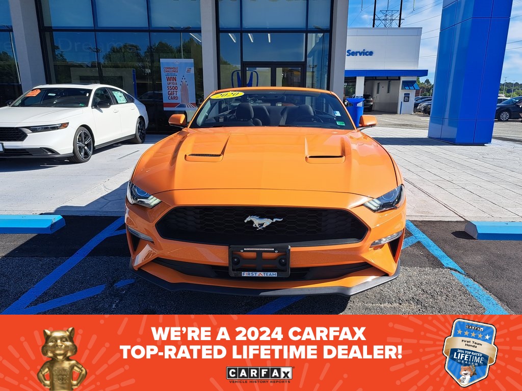 2020 Ford Mustang EcoBoost Convertible RWD 4