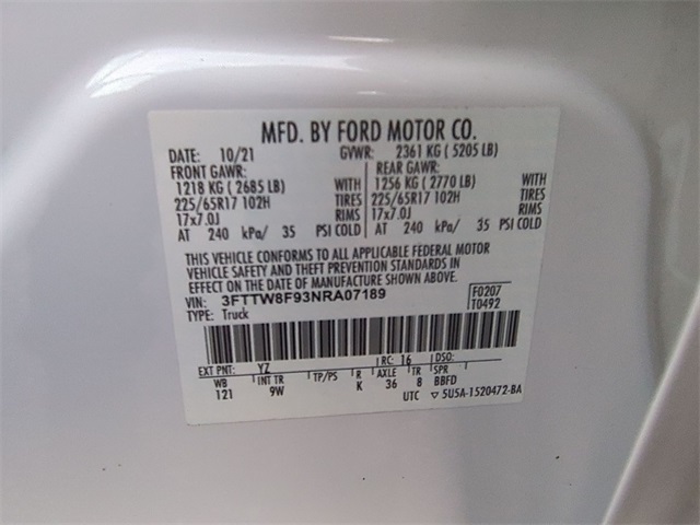 used 2022 Ford Maverick car, priced at $24,911