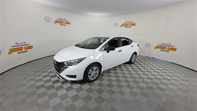 2025 Fresh Powder Nissan Versa 1.6 S Sedan