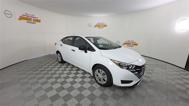 2025 Fresh Powder Nissan Versa 1.6 S FWD Sedan