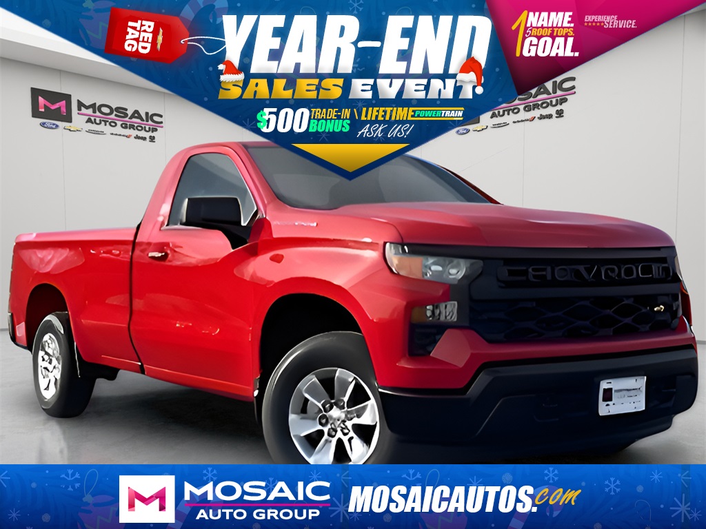 New 2025 Chevrolet Silverado 1500 WT Trucks