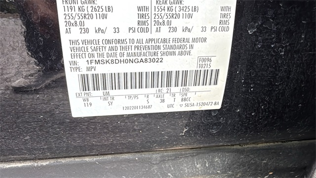 used 2022 Ford Explorer car, priced at $24,673