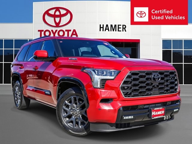 used 2023 Toyota Sequoia car, priced at $63,792