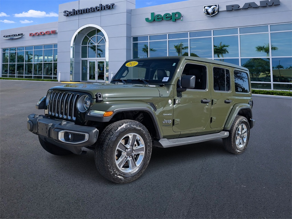 used 2021 Jeep Wrangler car, priced at $19,988
