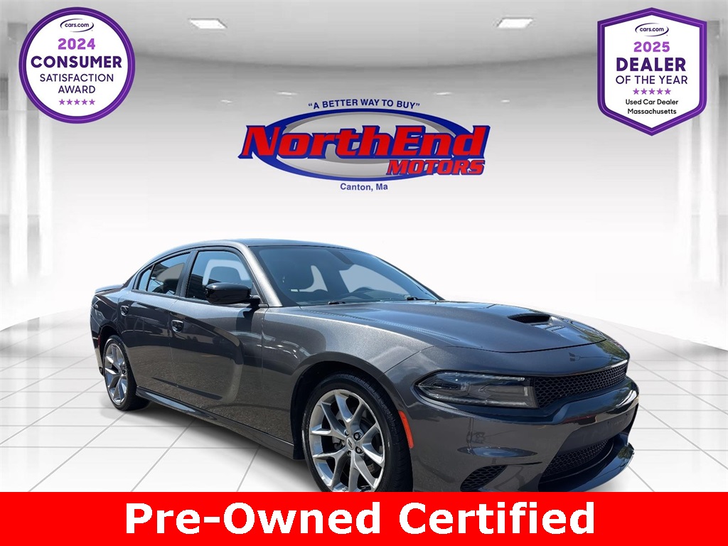 2023 Granite Crystal Metallic Clearcoat Dodge Charger GT RWD Sedan