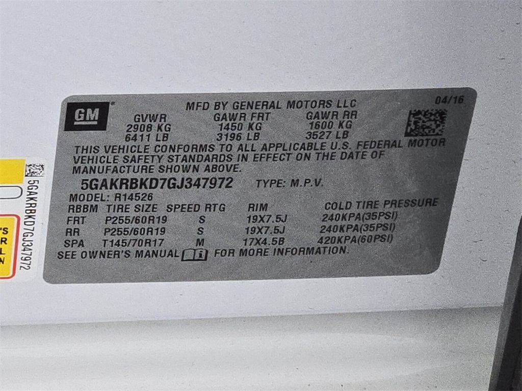 used 2016 Buick Enclave car, priced at $13,998