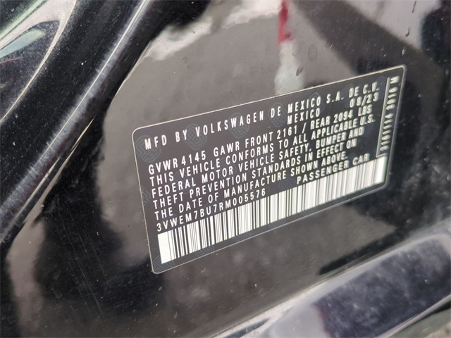 used 2024 Volkswagen Jetta car, priced at $18,411