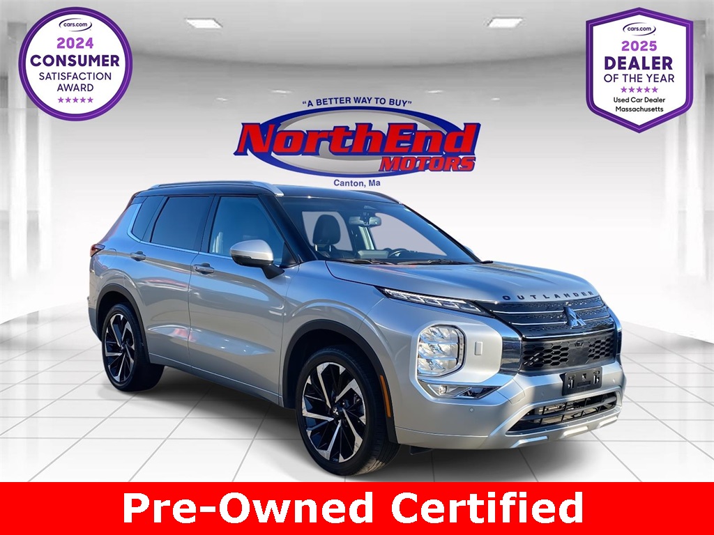 2024 Alloy Silver Metallic/Black Roof Mitsubishi Outlander SEL SUV