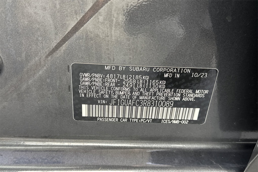 used 2024 Subaru Impreza car, priced at $24,989