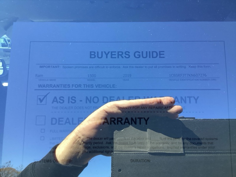 Used 2019 Ram 1500 Truck