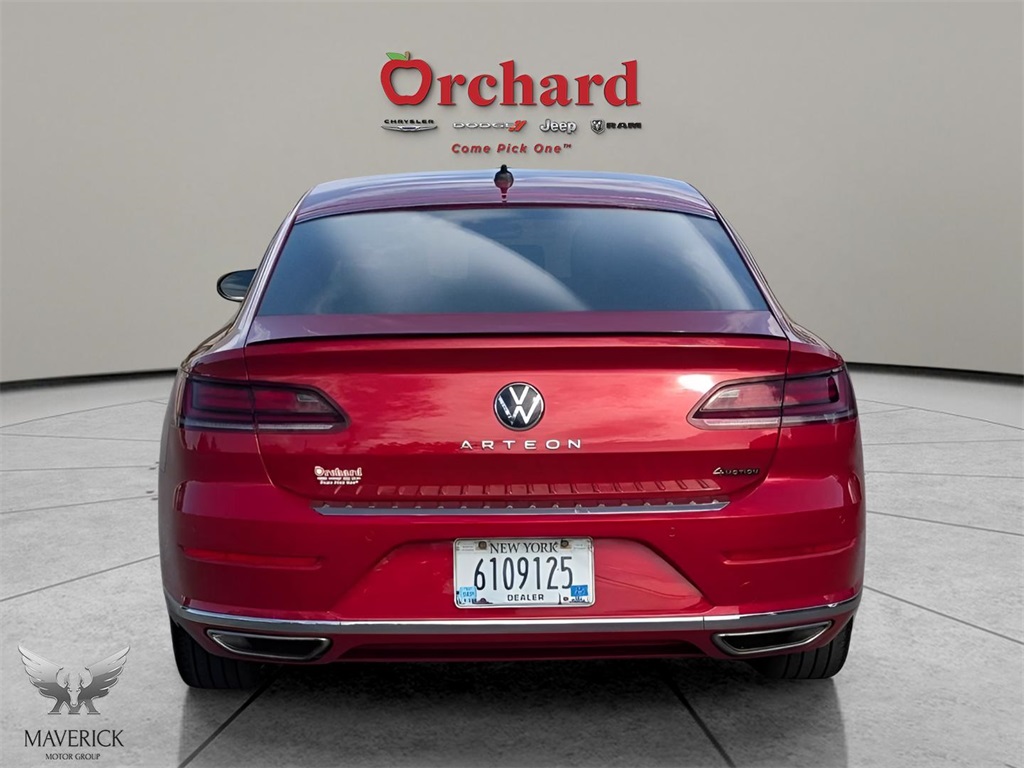 2021 Red Metallic Volkswagen Arteon 2.0T SEL R-Line AWD Sedan