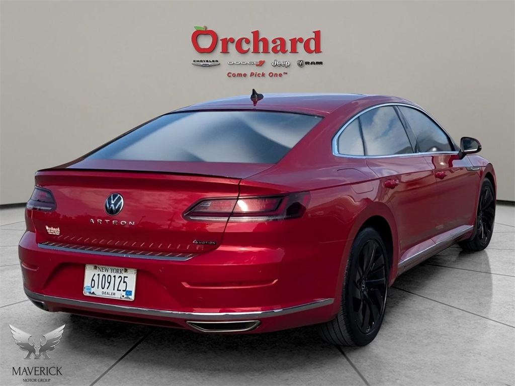 2021 Red Metallic Volkswagen Arteon 2.0T SEL R-Line AWD Sedan
