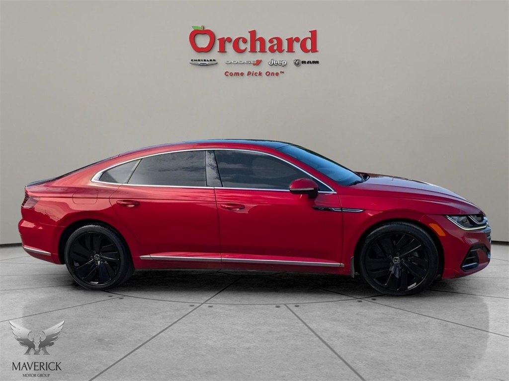 2021 Red Metallic Volkswagen Arteon 2.0T SEL R-Line AWD Sedan