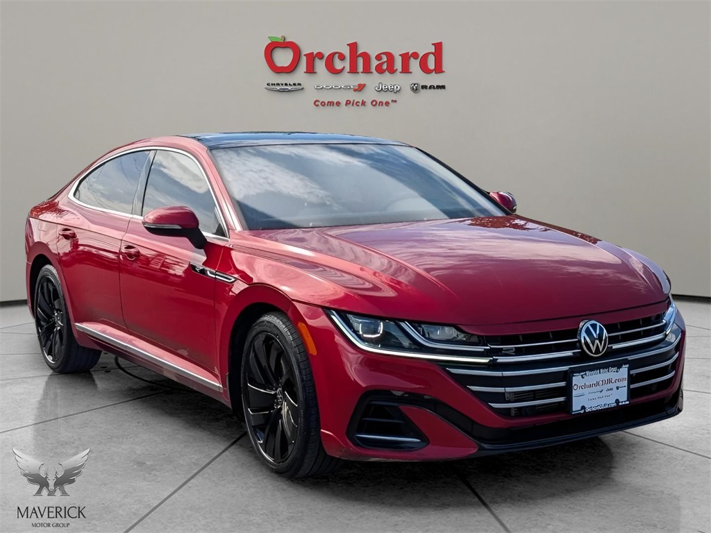 2021 Red Metallic Volkswagen Arteon 2.0T SEL R-Line AWD Sedan