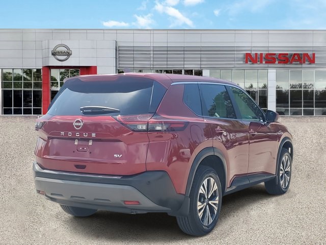 2023 Scarlet Ember Tintcoat Nissan Rogue SV FWD SUV