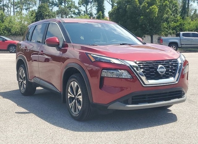2023 Scarlet Ember Tintcoat Nissan Rogue SV FWD SUV