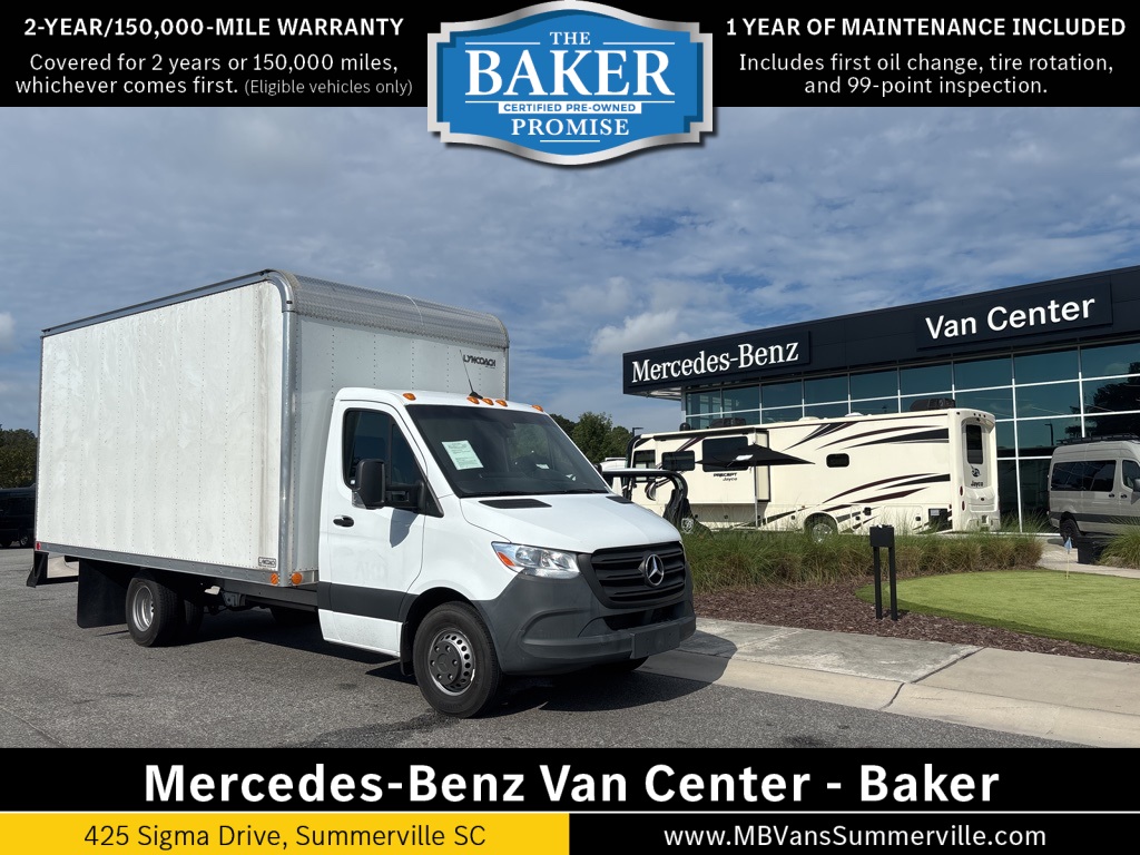 Used 2023 Mercedes-Benz Sprinter 3500XD Regular Cab Standard Roof DRW RWD Box Truck for sale #SP1499 - photo 1
